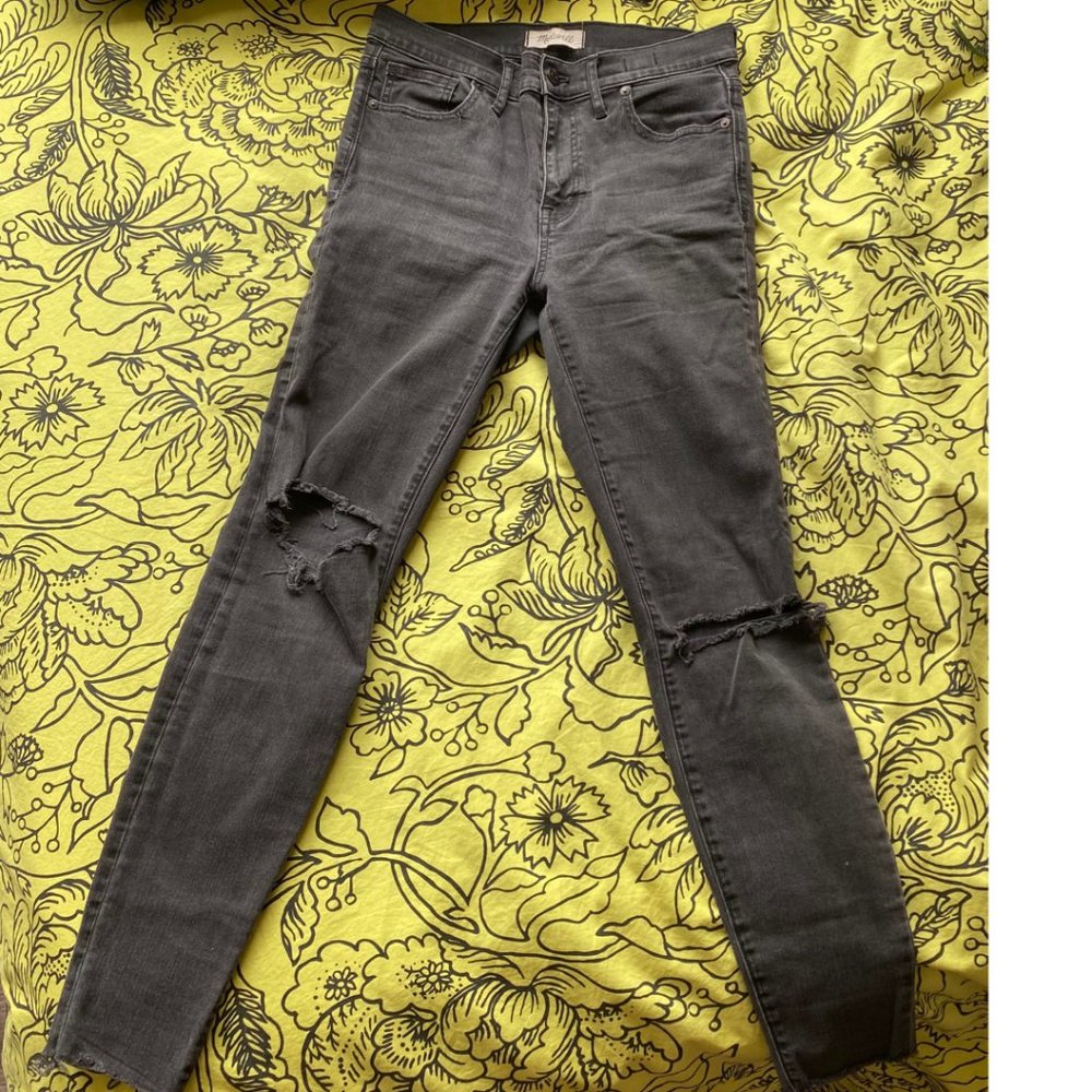 Madewell Distressed Skinny Jeans sz 28